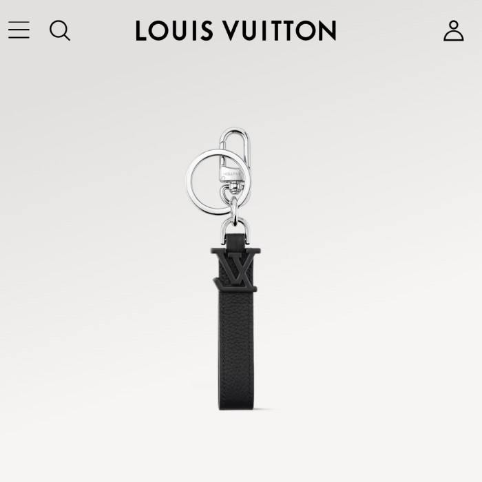 TERLARIS Aksesoris bandul LV Louis Vuitton LV Aerogram Key Holder and Bag Charm