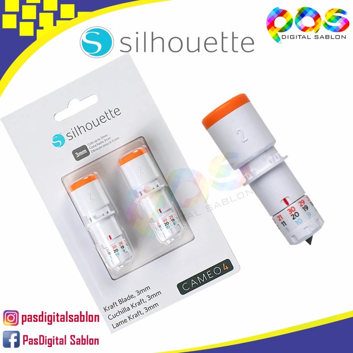 

HOT SALE! Pisau Kraft Blade 3 MM Cameo 4 / Kraft Blade Cameo Original