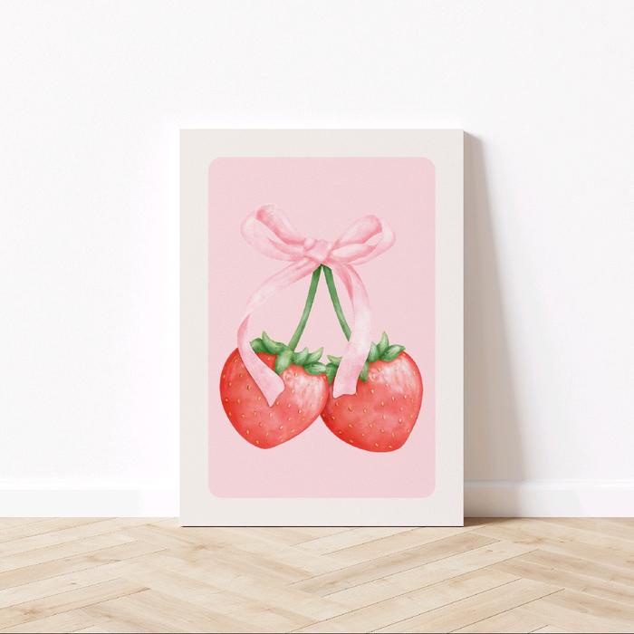 TERPERCAYA Hiasan Dinding Aesthetic Pink Coquette Pastel Hiasan Dinding Dekorasi Kamar Cewek Lucu