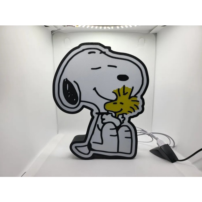 EKSLUSIF Lampu hias snoopy lampu tidur snoopy Lampu Dekorasi Display, lampu dinding, lampu meja