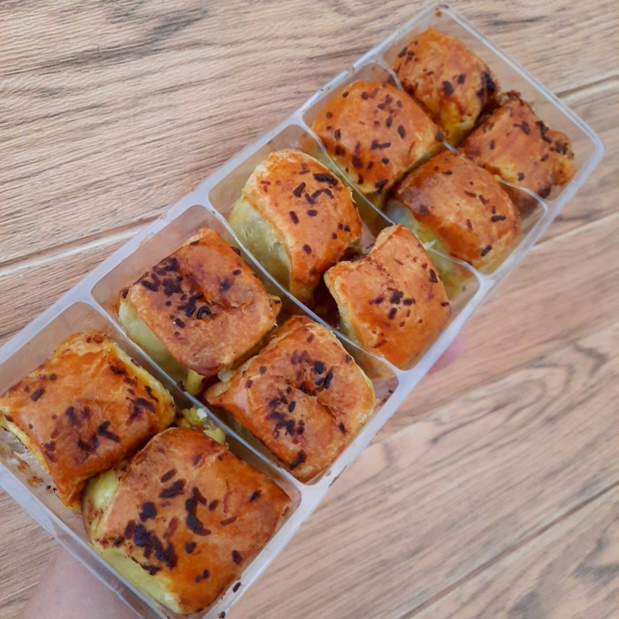 (Expert) Box Sekat 5/ dus bolu gulung/dus rollcake/bolu kombinasi