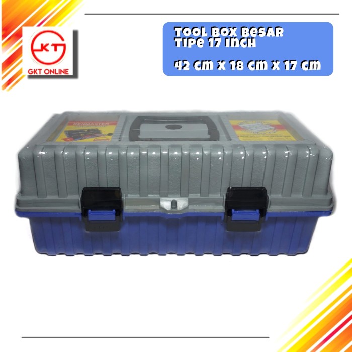 tool box besar kenmaster / Tool Box Heavy Duty Plastik Kenmaster