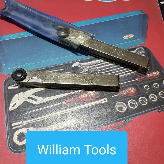 Feeler Gauge 0,05 - 1,00 mm ELORA Germany