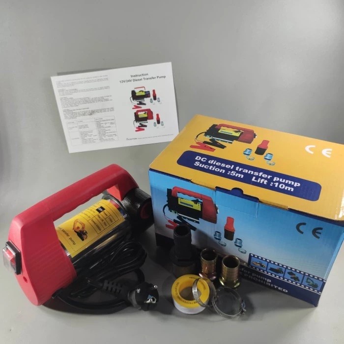 Pompa Minyak Ac 220V Oil Pump Ac 220 Volt Pompa Transfer Bbm Bensin