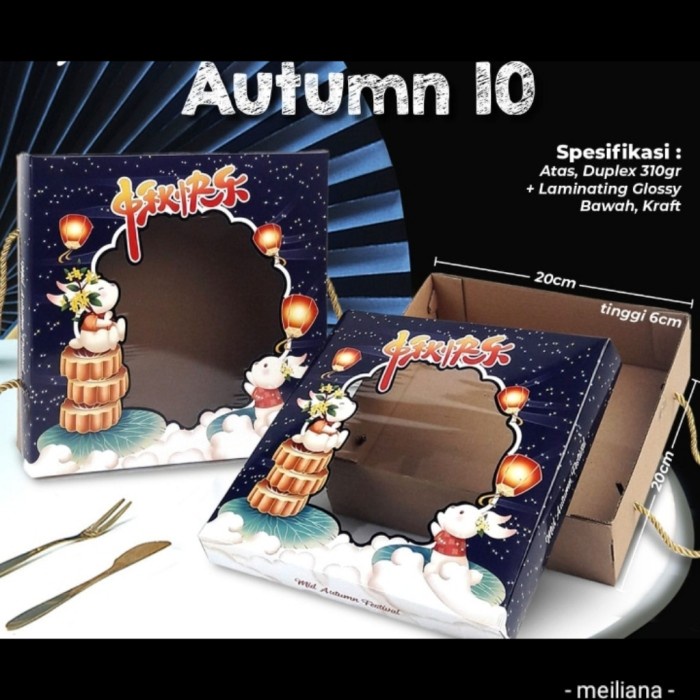 Promo Terbatas Dus Box Mooncake Autumn Aman