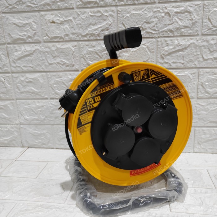 JTTOP" KABEL ROLL KENMASTER 25 METER SNI / KABEL ROLL KENMASTER SNI