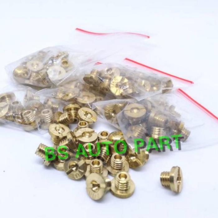 Spuyer / Main jet Karburator Mobil Universal (80 sampai 200)