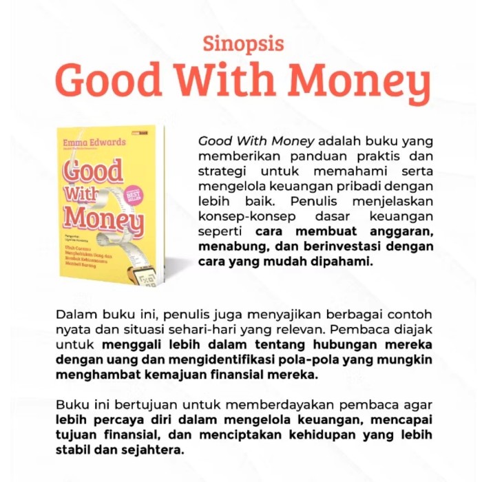 TERBARU BUKU GOOD WITH MONEY UBAH CARAMU MENGHABISKAN UANG DAN ROMBAK KEBIASAANMU MEMBELI BARANG -