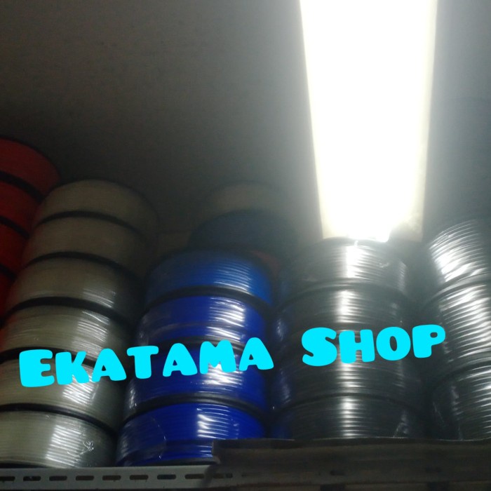Unik Selang Pu 8Mm Liskam Hitam (Polyurethane 8Mm X 5Mm)