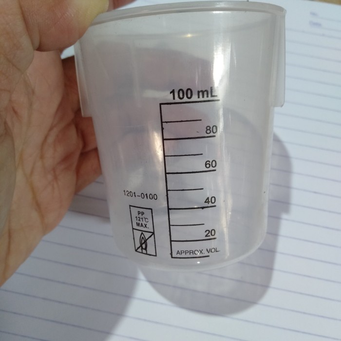 GELAS TAKAR 100ML GELAS UKUR 100ML