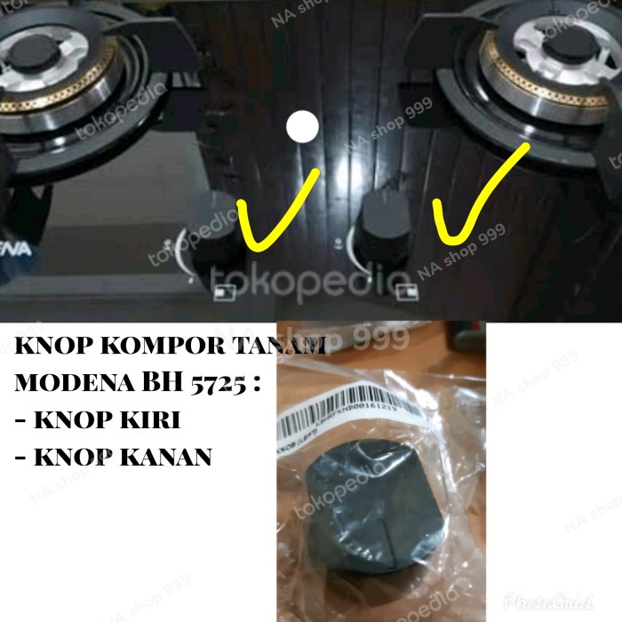 KNOP KOMPOR TANAM MODENA BH 5725