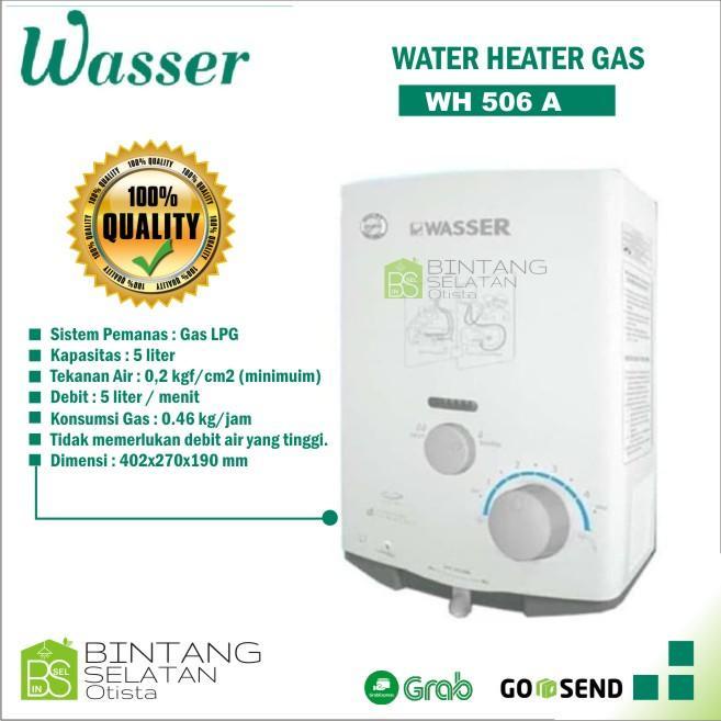WATER HEATER WASSER GAS / PEMANAS AIR WASSER WH 506 A ORI