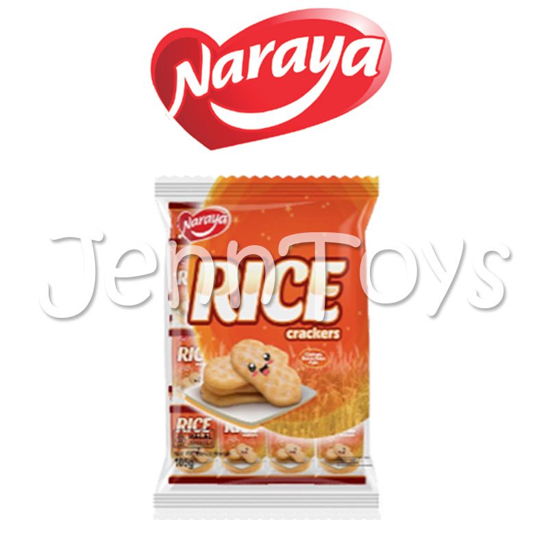 

A Naraya Richy Snow Rice Cheese Corn Crackers Kreker Beras 120 Gr