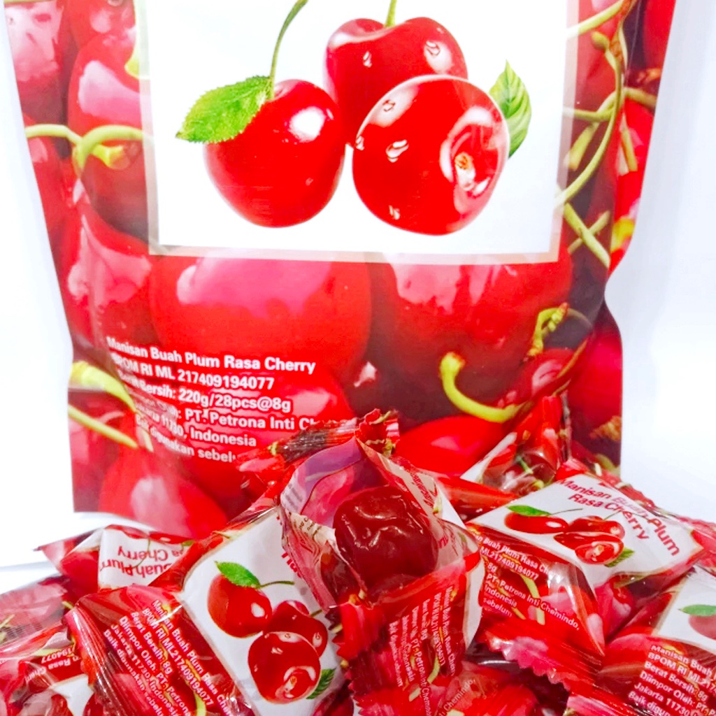 

A Manisan Buah Plum Basah Rasa Buah Cherry 220 Gr Chen Liang Ji