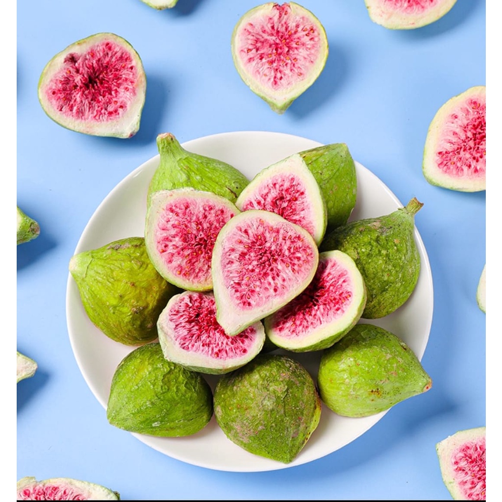 A Oatcak Strawberry Crispy Buah Tin Mangga Import Stoberi Manis Kering 30G 100G