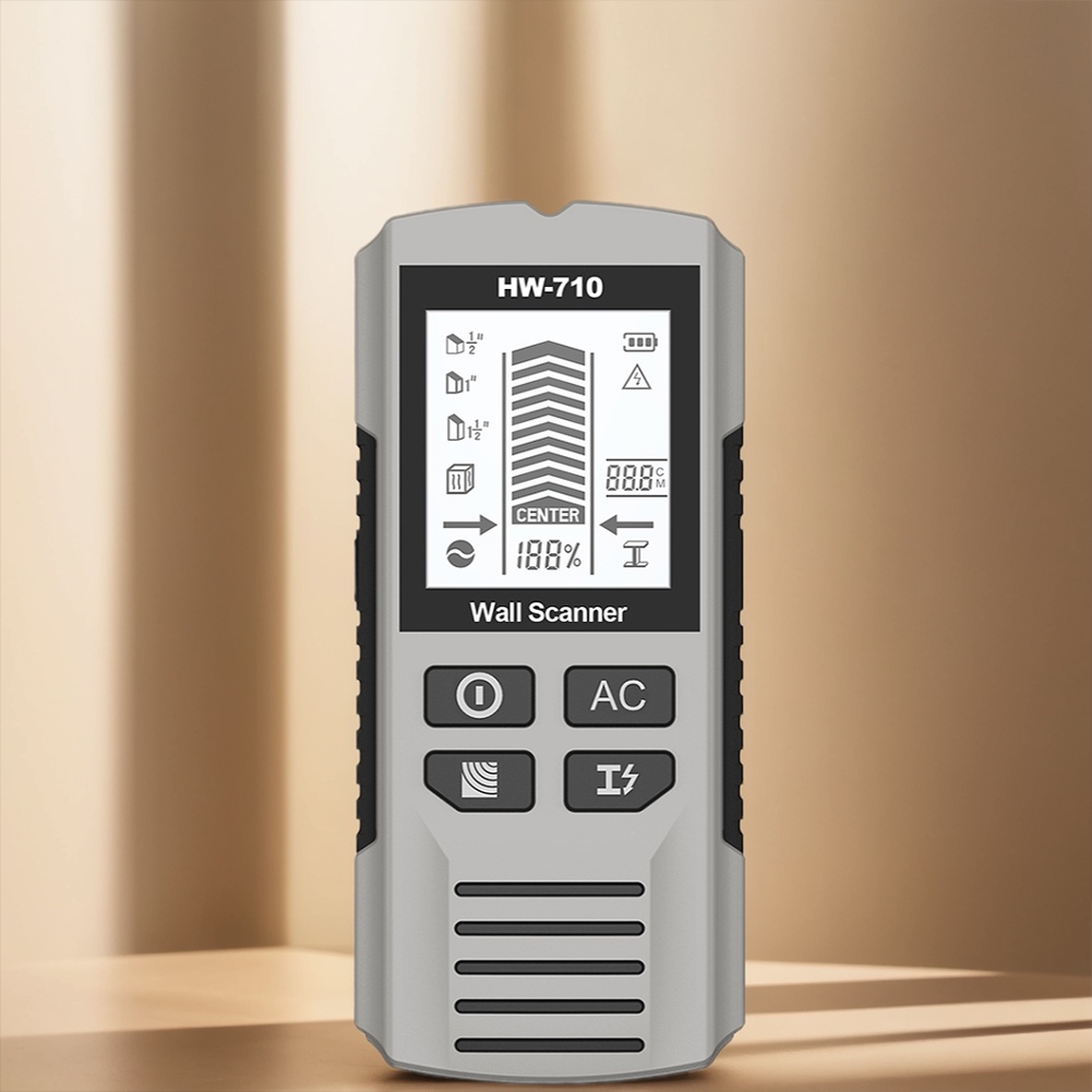 6-in-1 Stud Finder Wall Scanner Electronic Stud Detector Stud Finder Tool for Detecting 1-1/2 Inch D