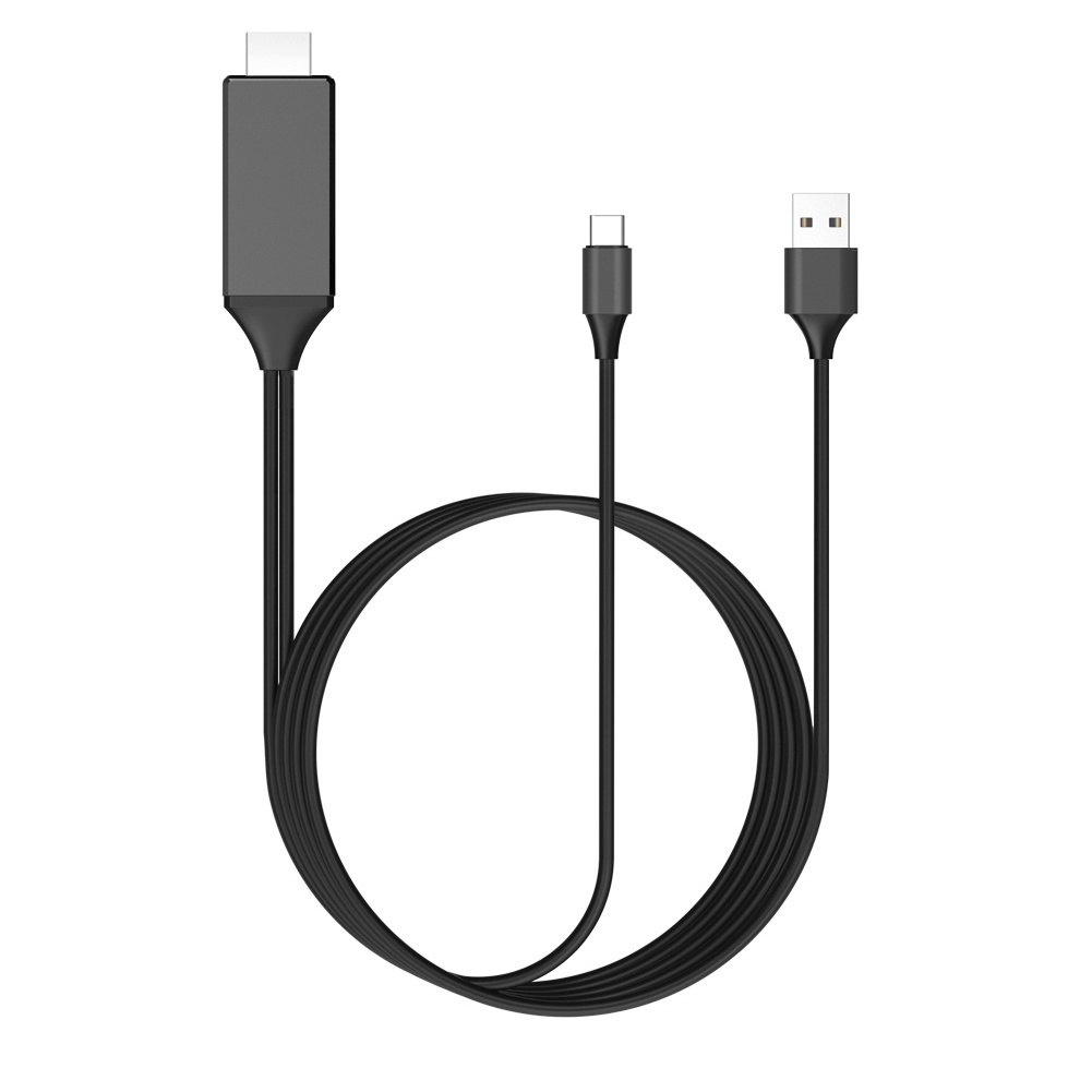 L9 USB C to Mobile Phone Projection Compatible Mirroring Charging Cable 4K Synchronizing Screen for 