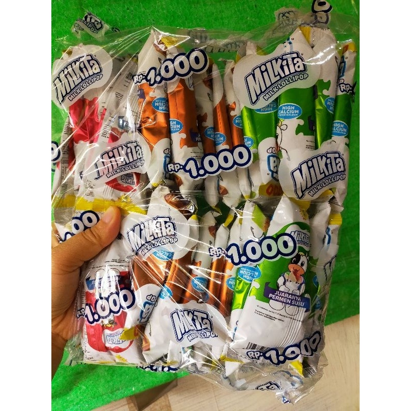 

A Permen Milkita Lollipop 9Gr (Isi 30)