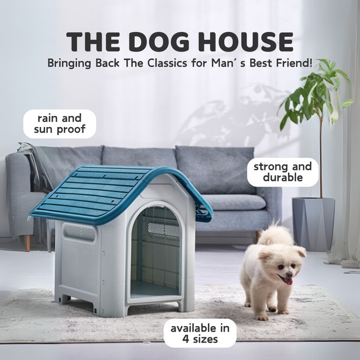 Dog House/ Rumah Anjing/ Rumah Anjing Lucu/ Rumah Anjing Jumbo/ Rumah Anjing Klasik/ Rumah Anjing
