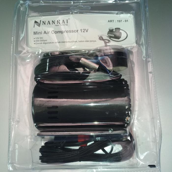 PROMO.. MINI AIR COMPRESSOR NANKAI 12V