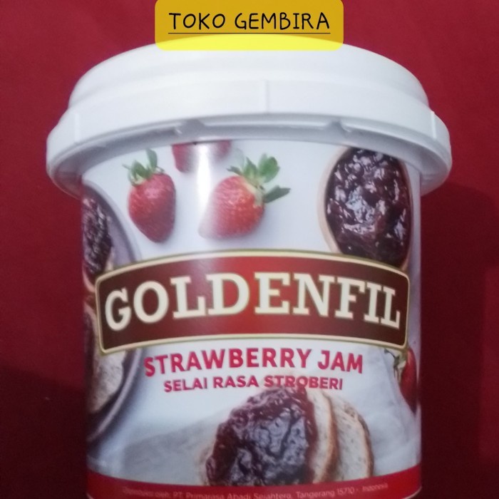 

(TopSeller) GOLDENFIL STRAWBERRY JAM 1 KG