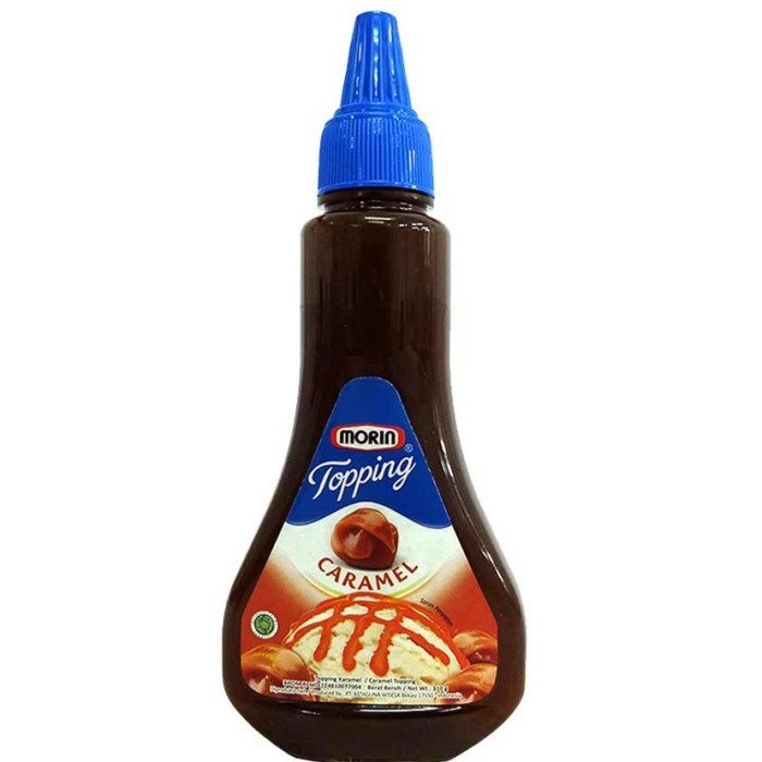 

(TopSeller) MORIN Topping (Blueberry, Strawberry, Caramel, Chocolate) 300gr