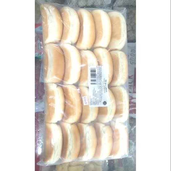 

(TopSeller) Mini Plain Rolls (Roti Hot Dog Bernardi Kecil) - isi 20