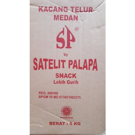 

A Kacang Telur Medan Satelit Palapa 1Kg