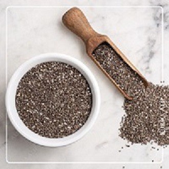 

A Organic Chia Seed 250 Gram Organic Black Chia Biji Chia Original Premium