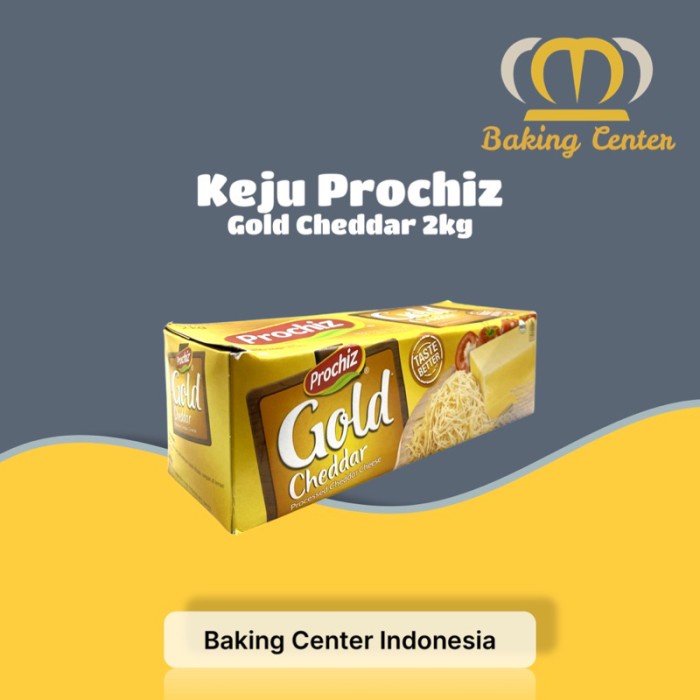 

(TopSeller) Keju Prochiz Gold Cheddar 2kg