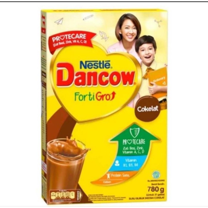 

(TopSeller) Dancow fortigro coklat 780 / 1000 gram