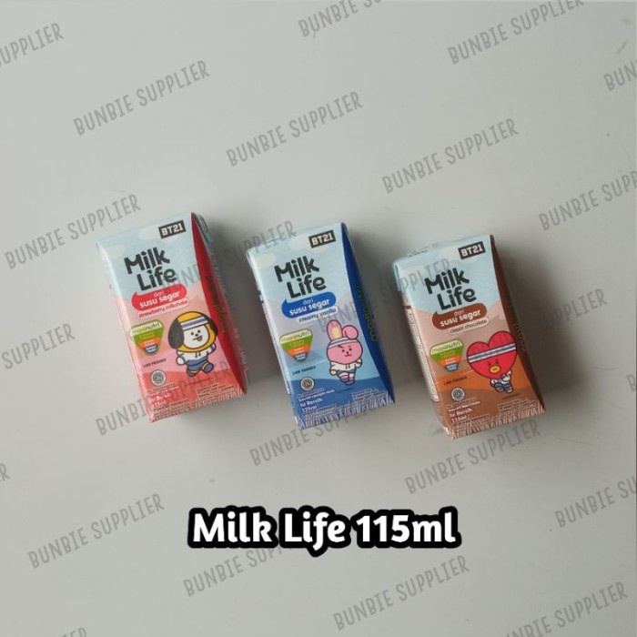 

(TopSeller) MilkLife Susu UHT Milk Life 115ml (KARTON)