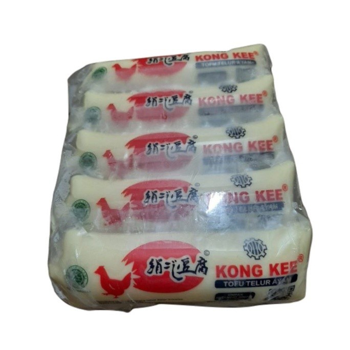 

(TopSeller) KONG KEE Tofu Telur Ayam 1 Pack Isi 10