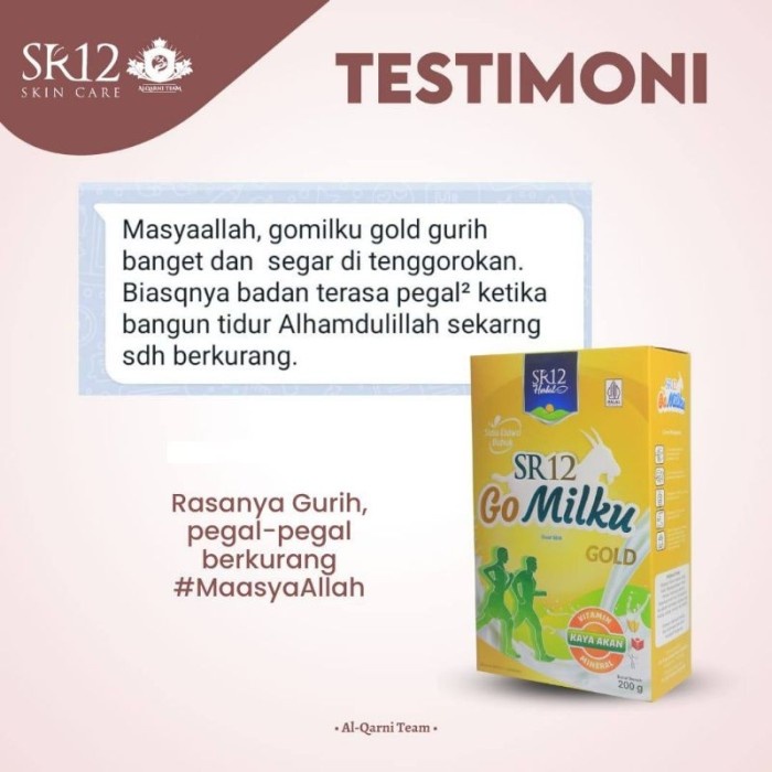 

(TopSeller) GO MILKU GOLD SR12 SUSU KAMBING ETAWA PREMIUM SUSU KAMBING LANSIA SUSU PERTUMBUHAN ANAK
