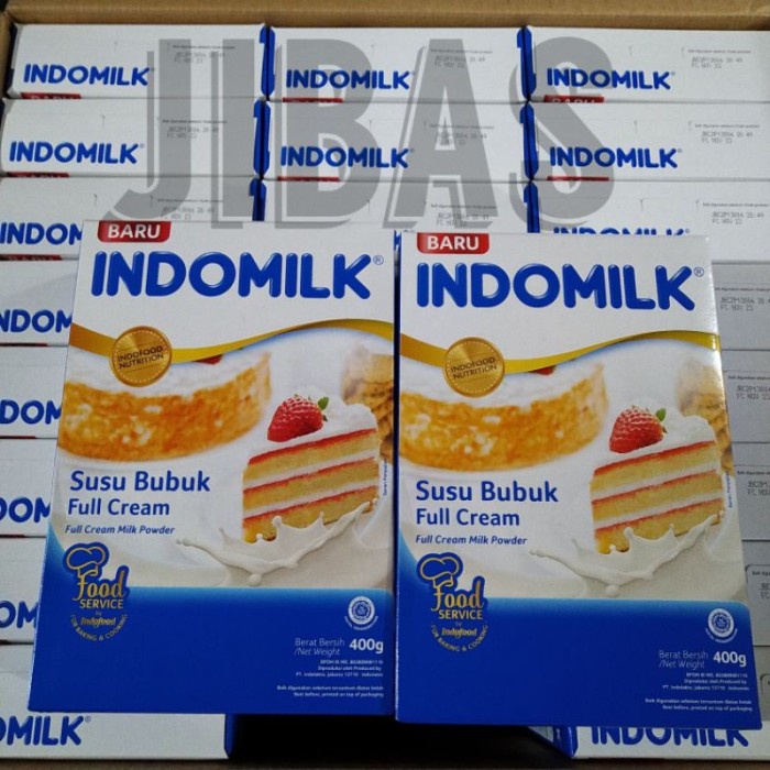 

(TopSeller) Susu Bubuk Full Cream Indomilk 400gr