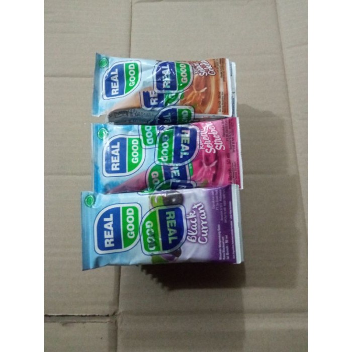

(TopSeller) Susu Cair Real good Bantal 50 ml Paketan 30 pcs