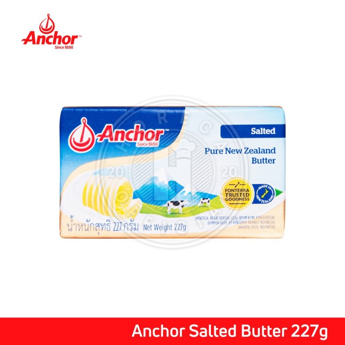 

(TopSeller) Anchor Salted Butter 227gram