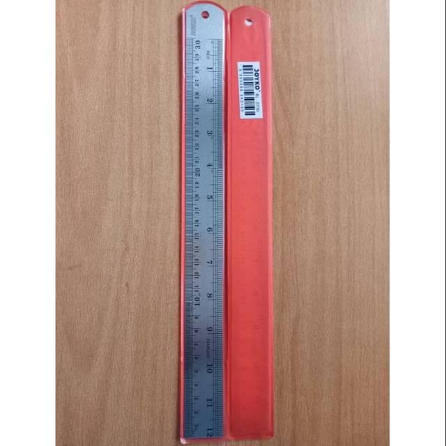 

Penggaris Besi / Stainless Steel Ruler 30 Cm