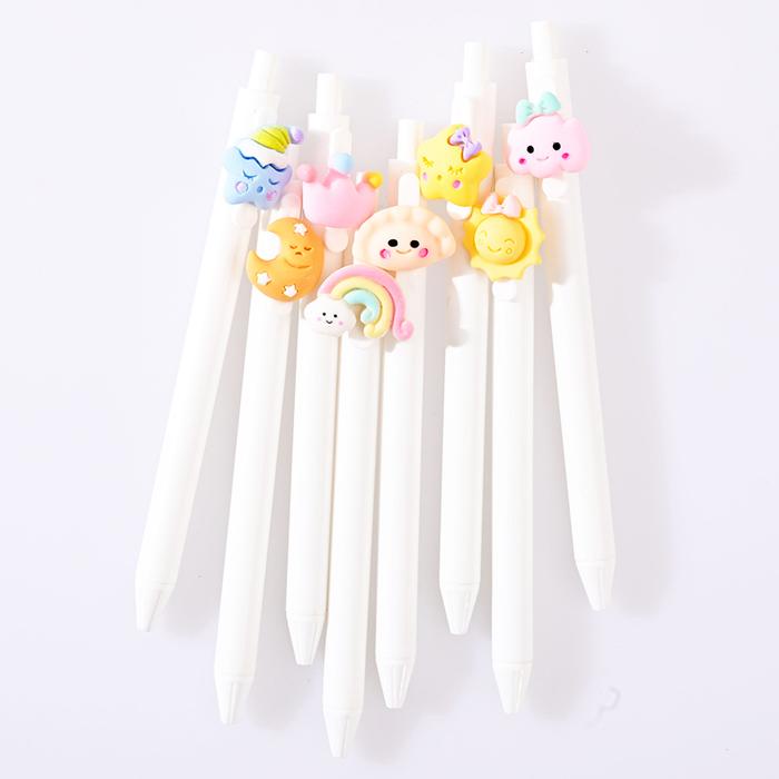 

Rambla - Bunny & Klin Pulpen Gel Ballpoint White Cute Accessories 0.5 Mm