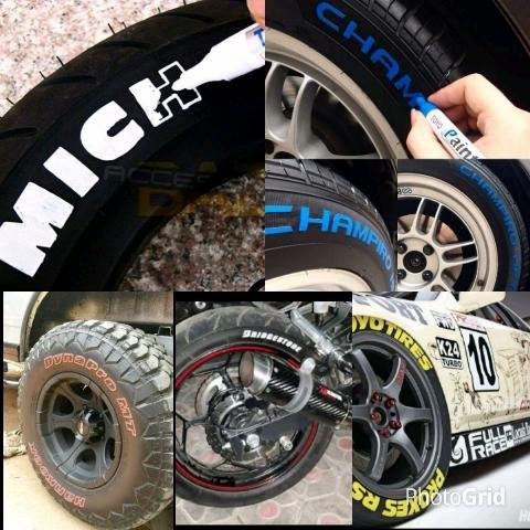 

Spidol Ban Mobil Motor Paint Marker Pen Original Oil Based Marker