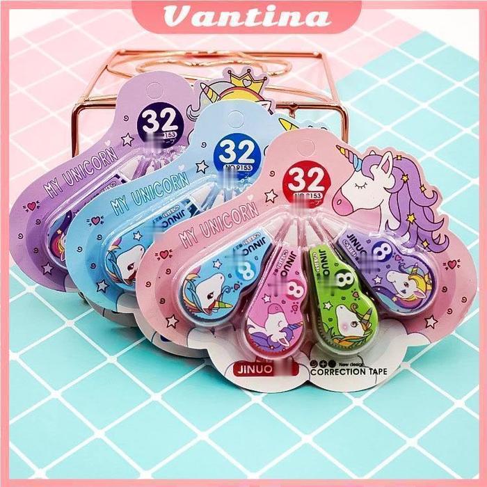 

Tipex Roll/Correction Tape/Tipe-X Karakter Lucu Kecil/Tip-Ex Kertas Fancy