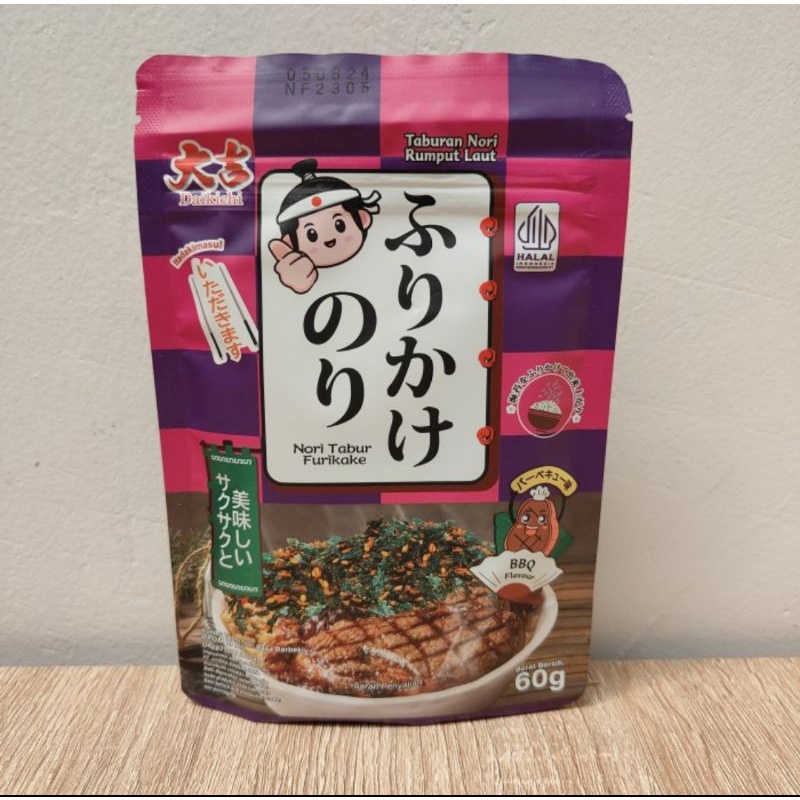 

A Daikichi Nori Tabur Furikake Bbq 60Gr - Taburan Rumput Laut