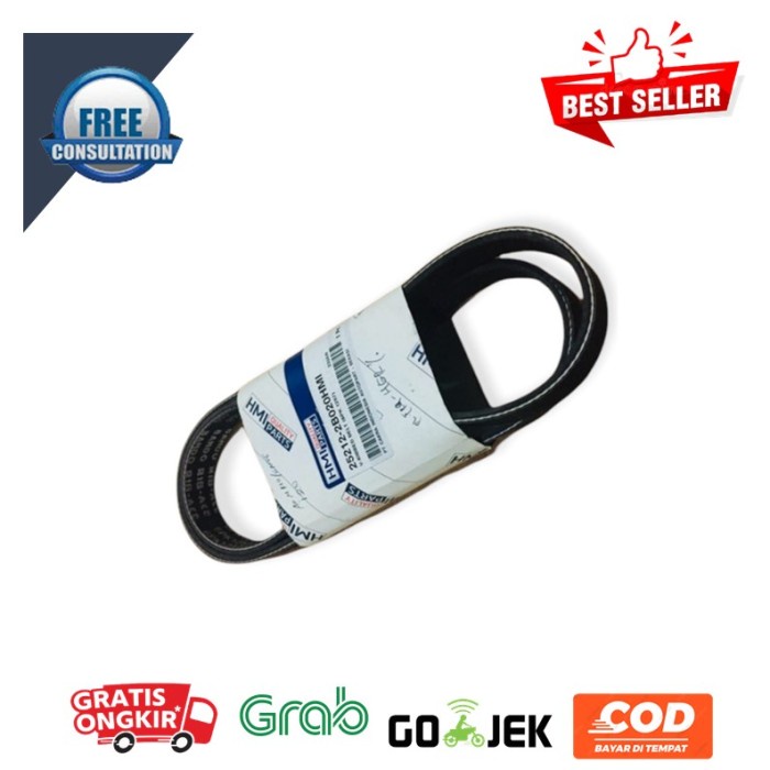 Fan Belt V Belt V-Belt All New Rio Grand Avega I20 Kode 097