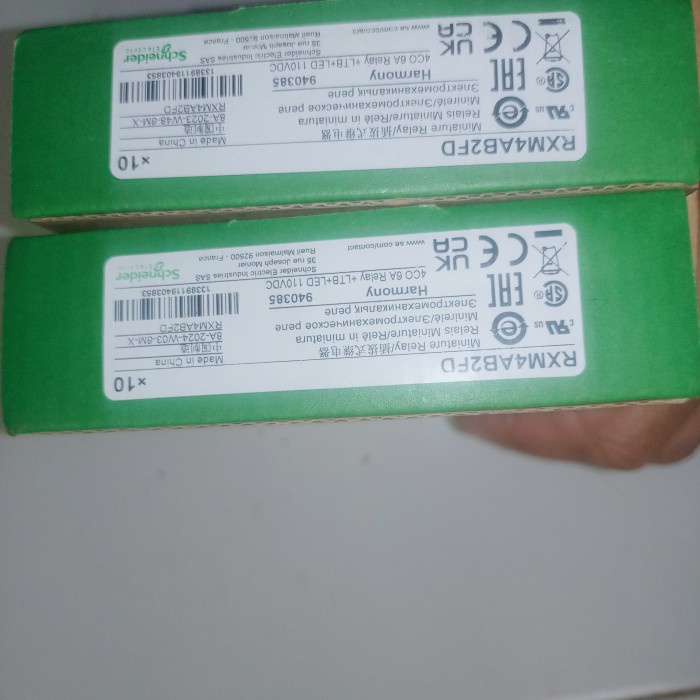 RXM4AB2FD RELAY 110VDC SCHNEIDER ORIGINAL