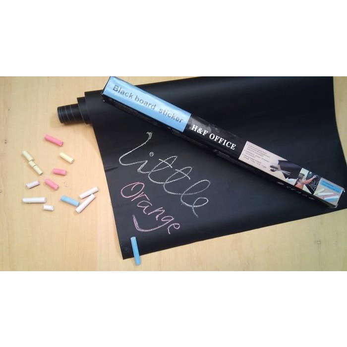 

pintar- 2 Meter sticker blackboard chalkboard papan tulis kapur stiker wall
