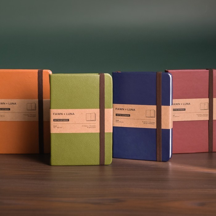 

pintar- Notebook Large A5 - Navy Blue - Buku Jurnal / Agenda