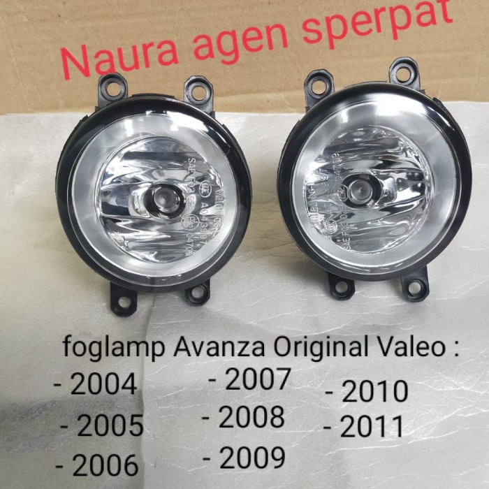 foglamp Avanza Original Valeo 2004 2005 2006 2007 2008 2009 2010 2011