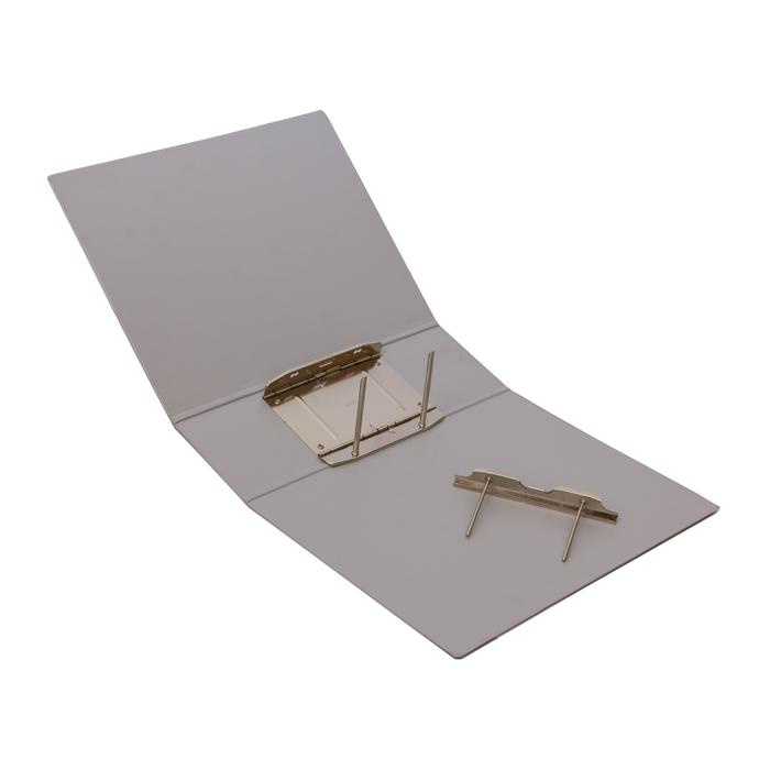 

pintar- Bantex Post Pipe Binder 2 Ring 8cm A4 Grey #1391 05