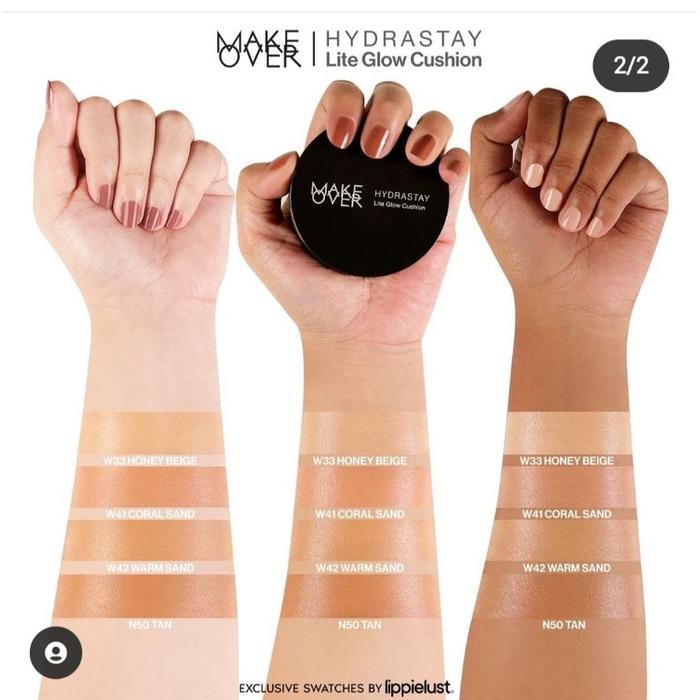 MAKE OVER HYDRASTAY LITE GLOW CUSHION NEW!! BEDAK CAIR MAKE OVER - BEDAK MAKE OVER - BEDAK CAIR