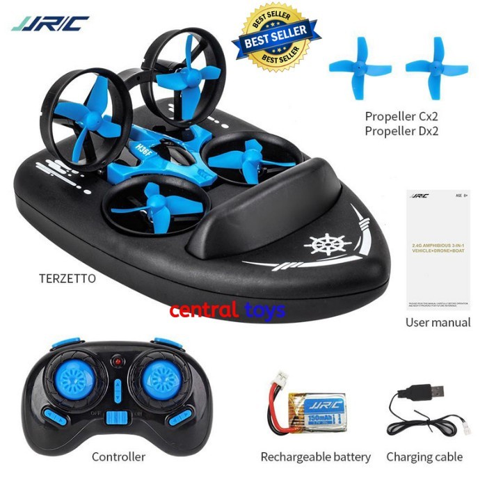 rc drone mini JJRC H36 F 3 in 1 drone murah JJRC H36F bisa di air